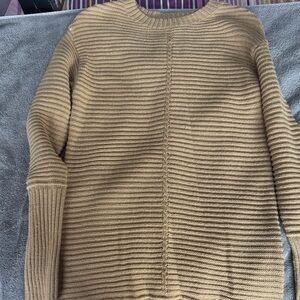 Nine West Tan Crew Neck Sweater